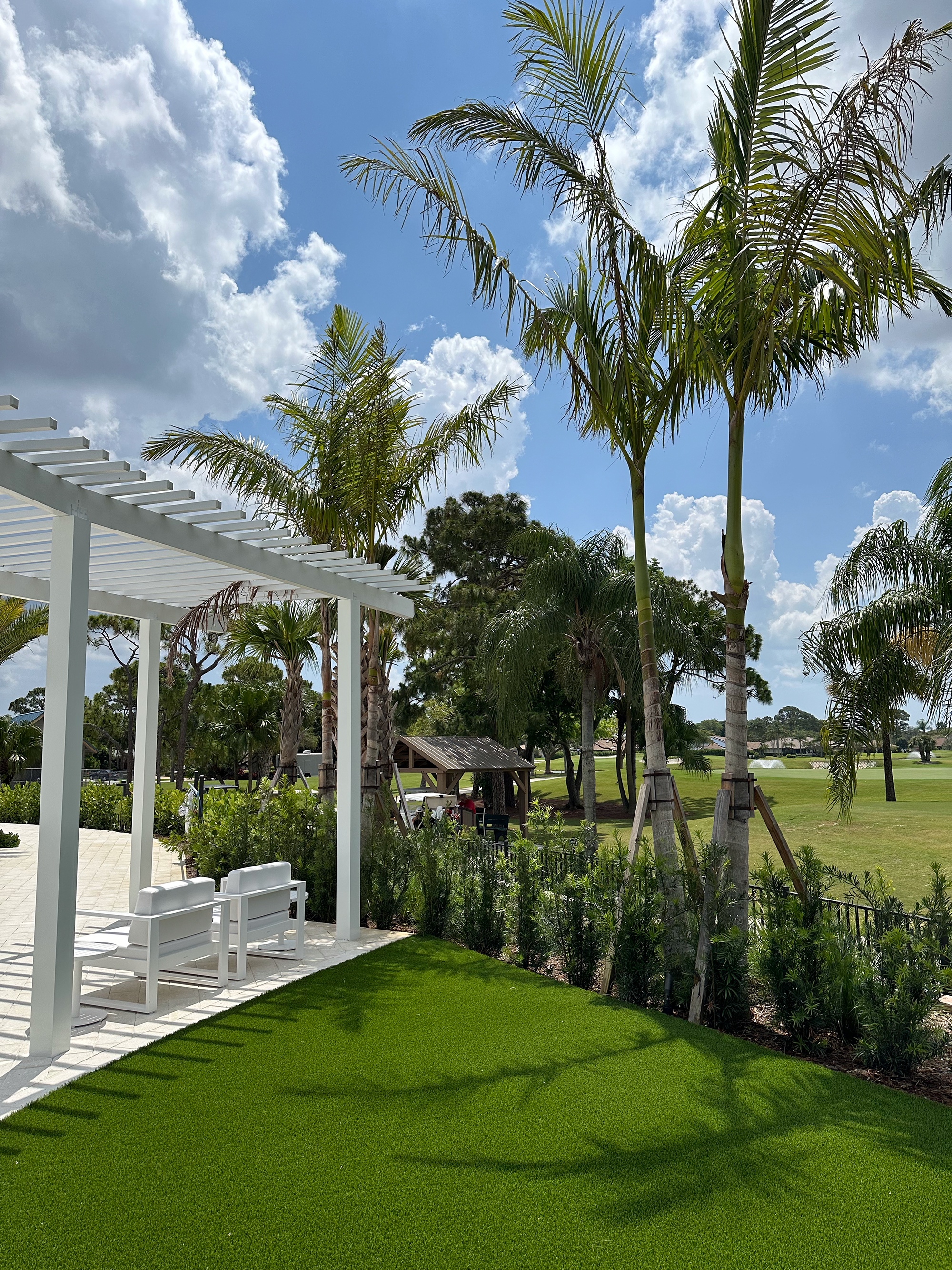Pergola at Golf Club